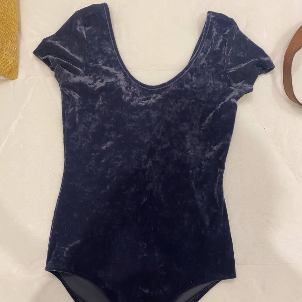 Velvet American eagle body suit